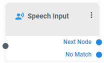 Speech Input
