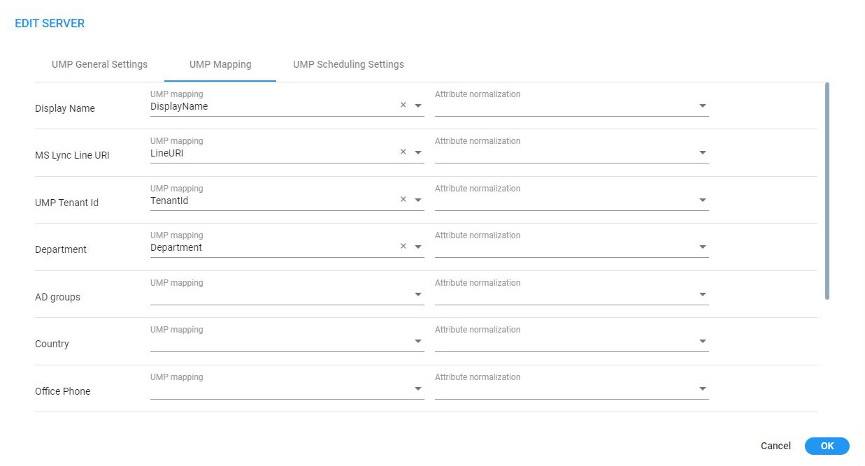 Adding UMP Server to ARM