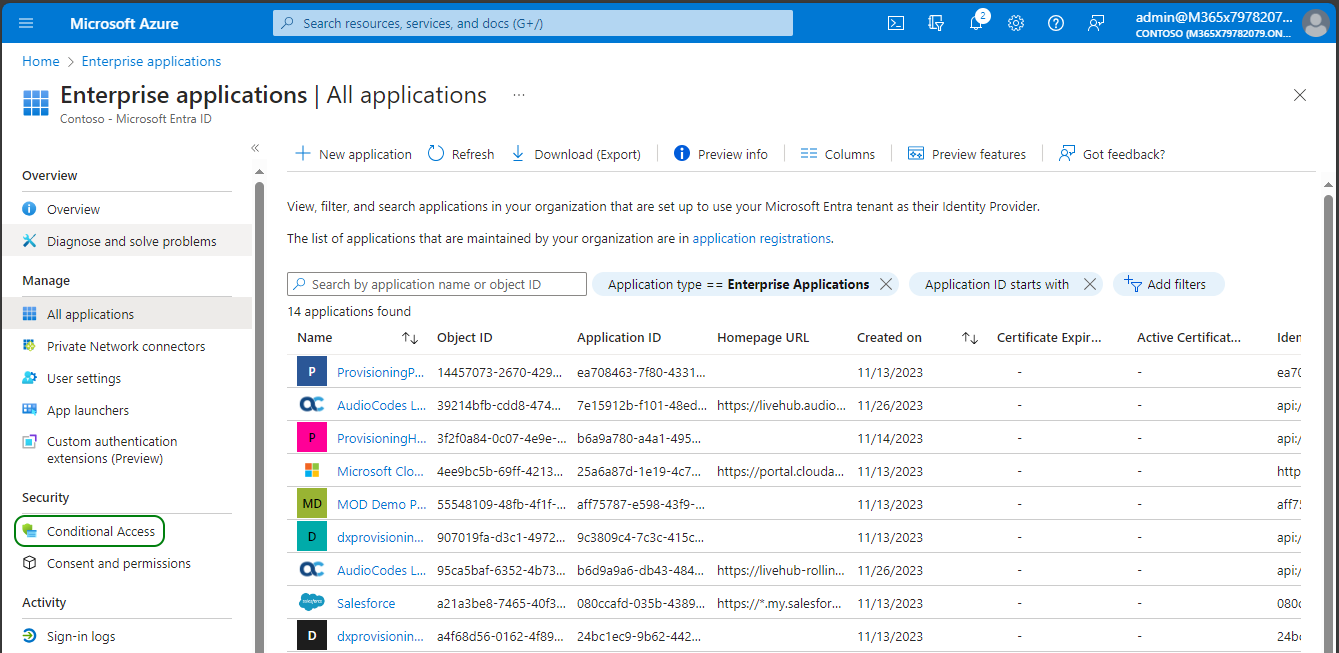 Conditional Access