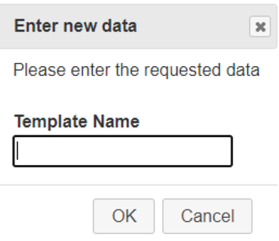 Naming the template