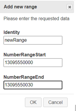 Adding a range