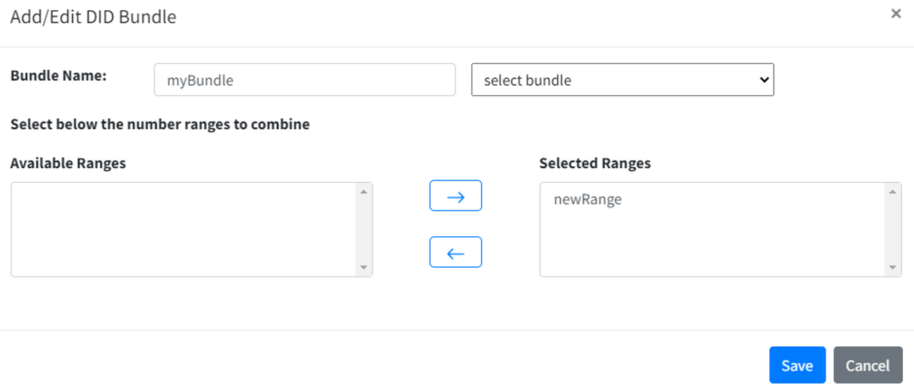 Building a bundle