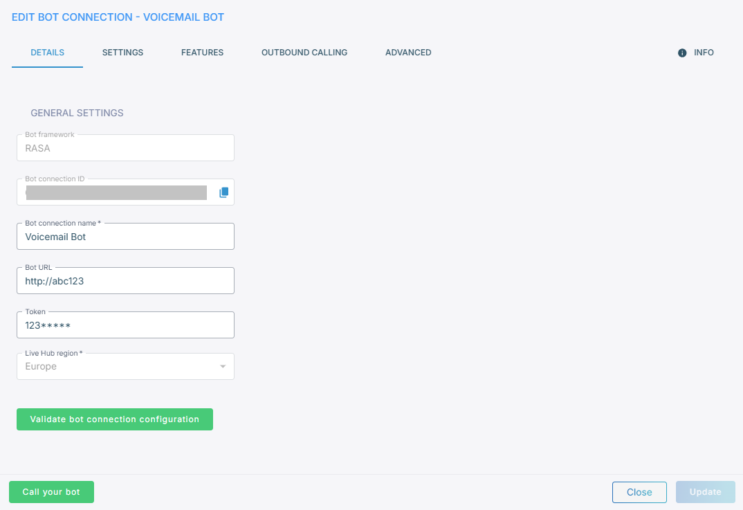 The Details tab