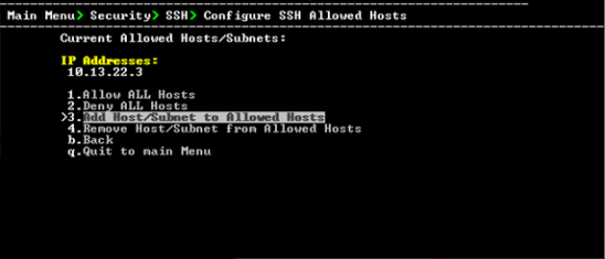 Add Hosts to Allowed Hosts