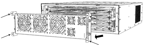 Replacing the Fan Tray Module